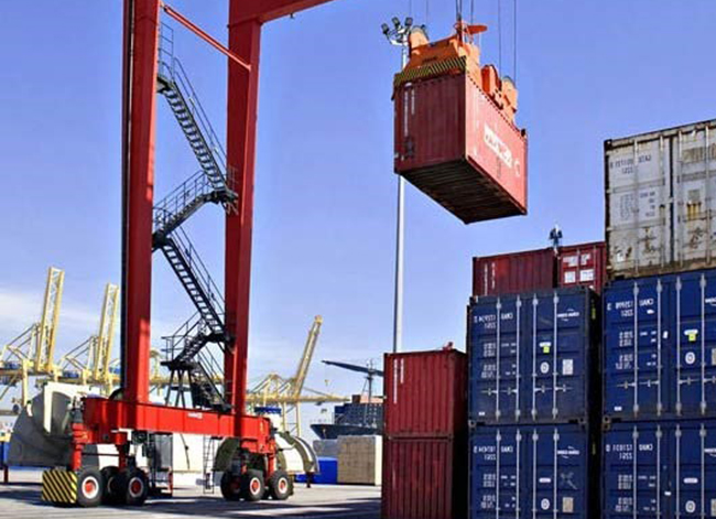 Rubber Tyred container Gantry crane